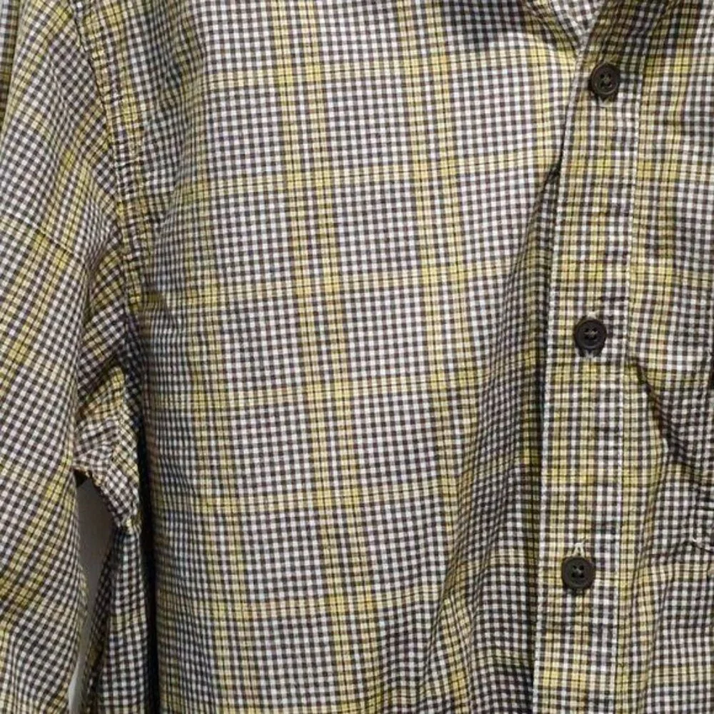 Columbia Men's Plaid Long Sleeve Shirt | Size L | Rugged Comfort Meets Everyday - Picture 10 of 13